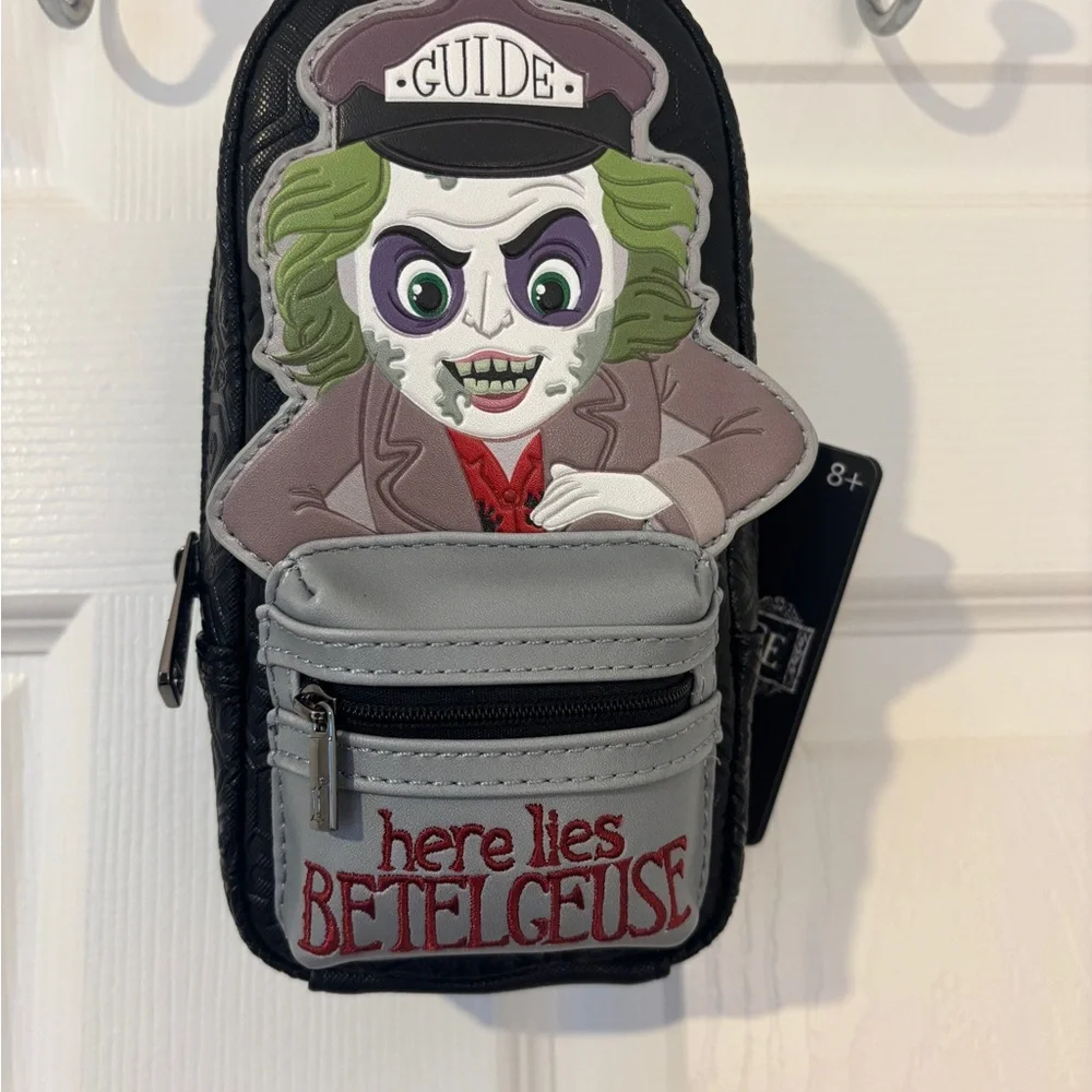 Rare NWT Loungefly Beetlejuice Here Lies Betelgeuse Tour‎ Guide Pencil Case
